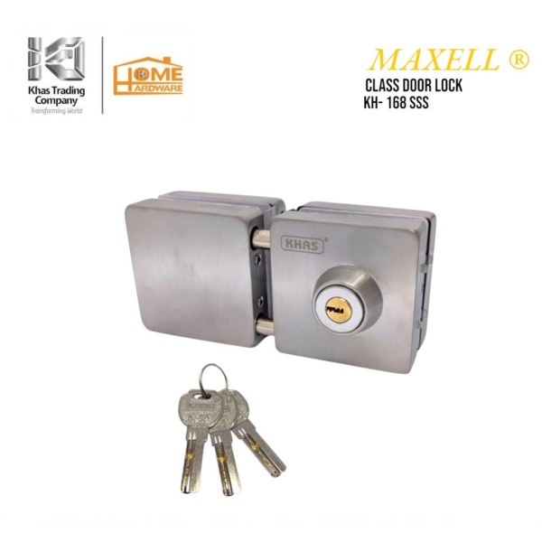KHAS MAXELL GLASS DOOR D LOCK 