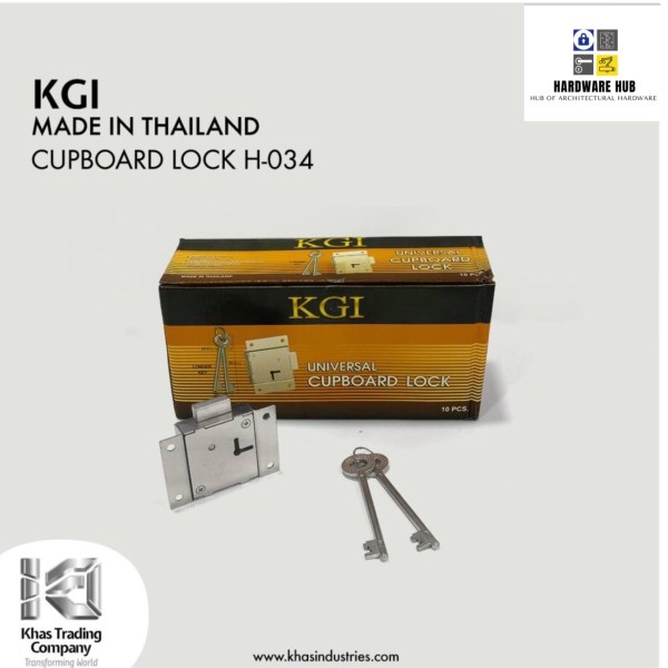KGI H-034 CUPBOARD LOCK THAILAND
