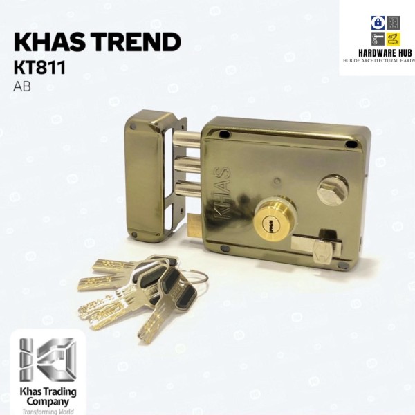 TREND KT811 NIGHT LATCH/RIM LOCK